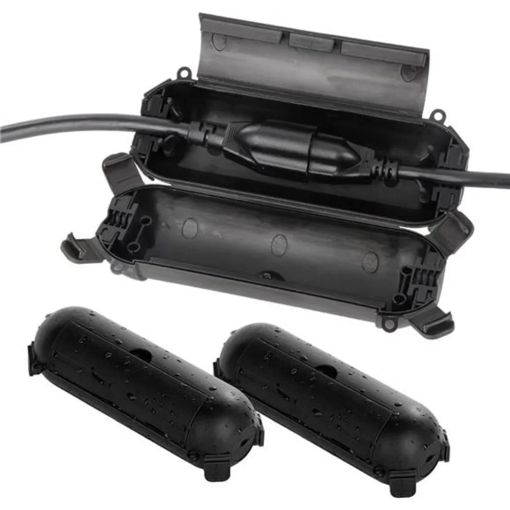 [3 Pack] Outdoor Extension Cord Safety Cover with Waterproof Seal, Weatherproof